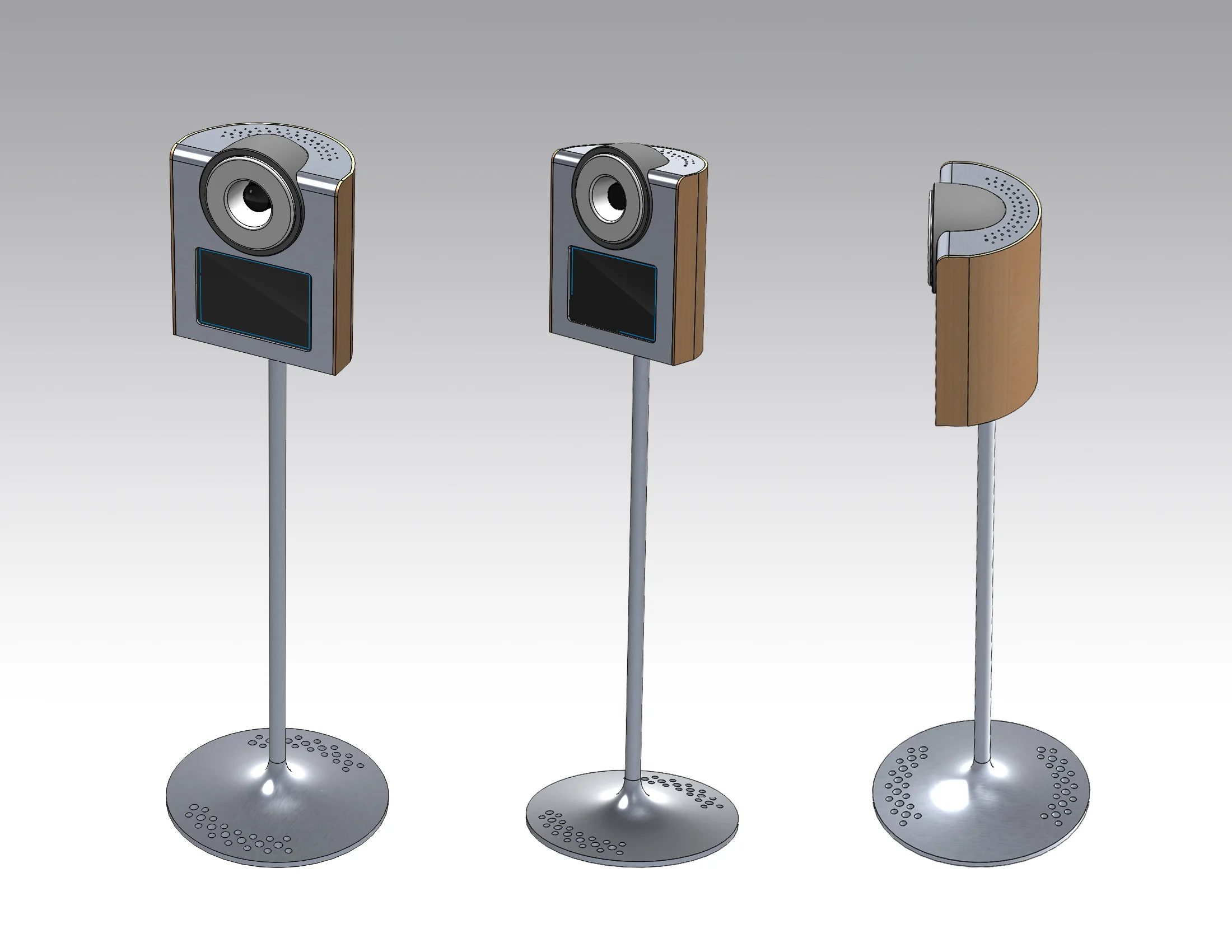 Design for photo-kiosk startup company (Solidworks). 