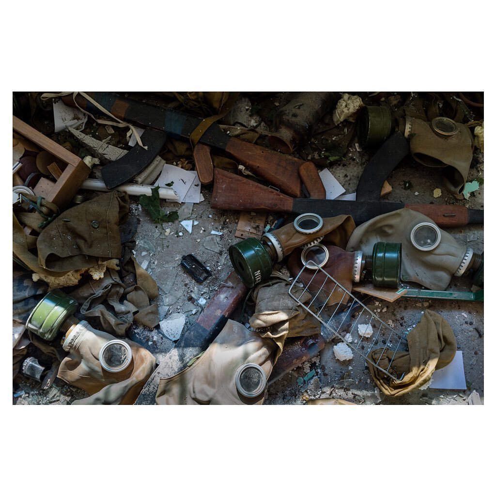 Now they attack the education system.

Gasmasks lie abandoned in the rubble of shelled secondary school No 14 in Mykolaiv, Ukraine, 16 July 2022. Desks are abandoned. Glassless windows look out onto a view of a countryside that cannot forget that i