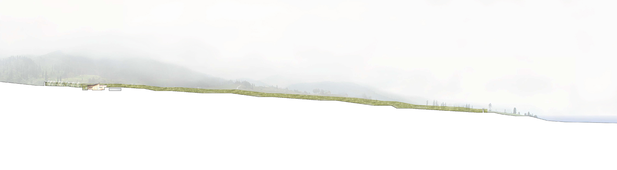 Figure 10. Section of a proposed border territory along the datum of the border, that operates in the low-lying plains of Poonch.