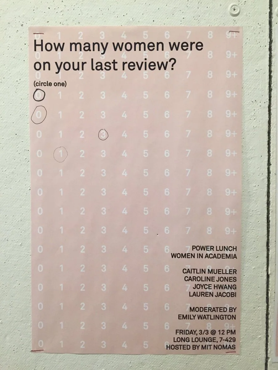 Document 5, dated March 3, 2017: NOMAS power lunch “Women in Academia” at MIT