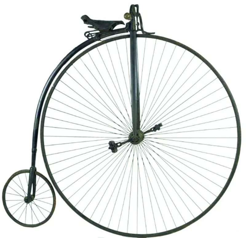 Image 5 / Victory high-wheel touring bicycle, 1889. Museums Victoria, Melbourne