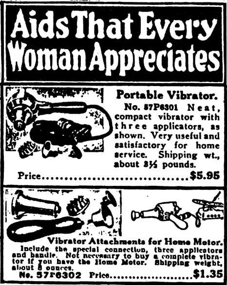 Image 10 / "Aids That Every Woman Appreciates," 1918. Print ad. Sears Catalogue