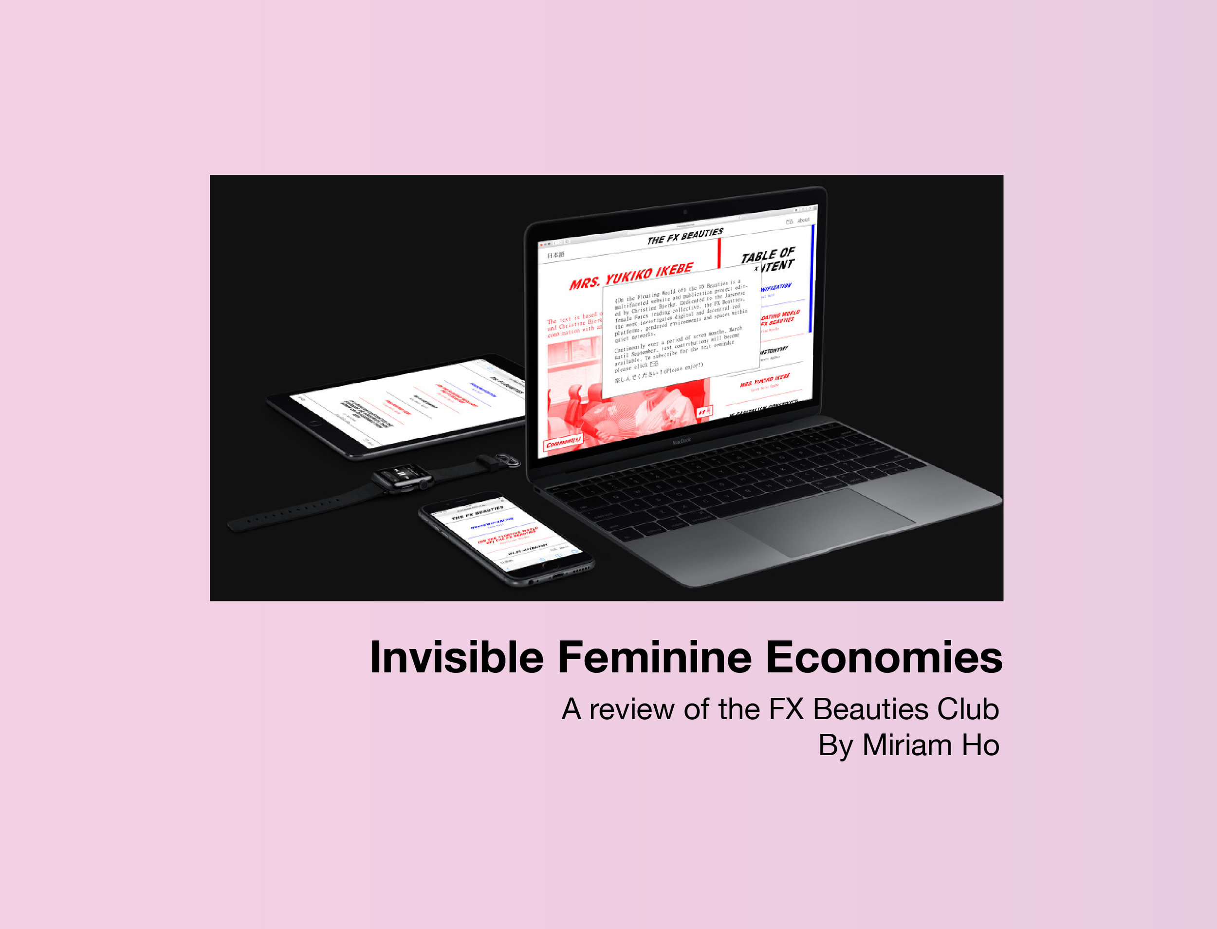 Invisible Feminine Economies