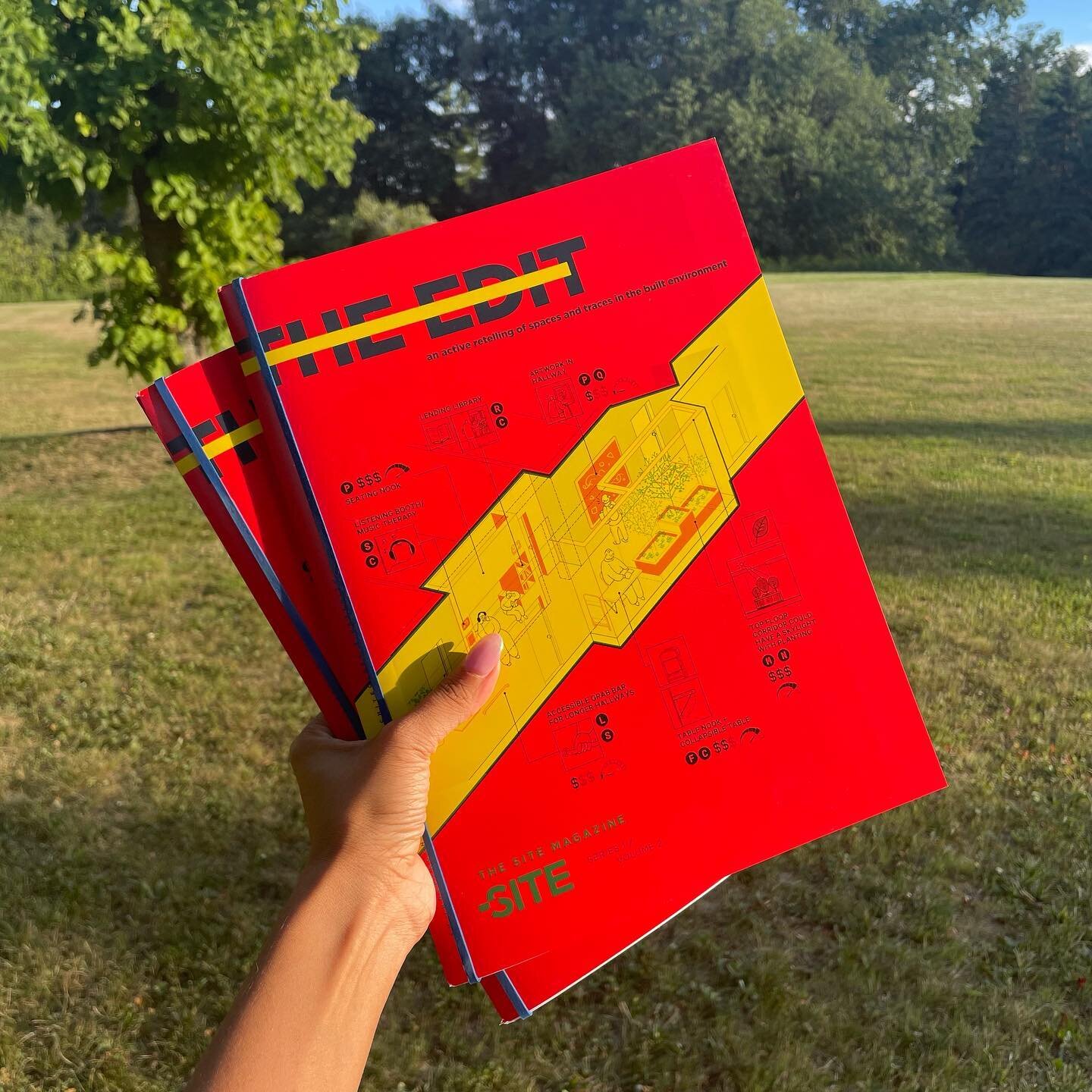 Add this to your summer reading list! ☀️ THE EDIT is for design thinkers everywhere. This issue packs a punch with ghost manifestos, soil stories, interactive questionnaires and more. Check out our bio link to get your copy!
