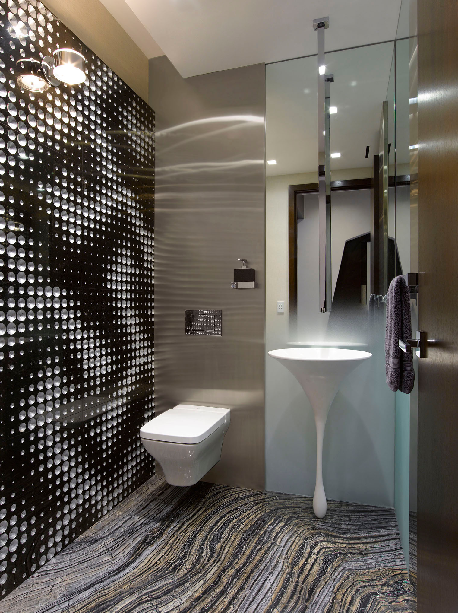 The "James Bond Powder Room"