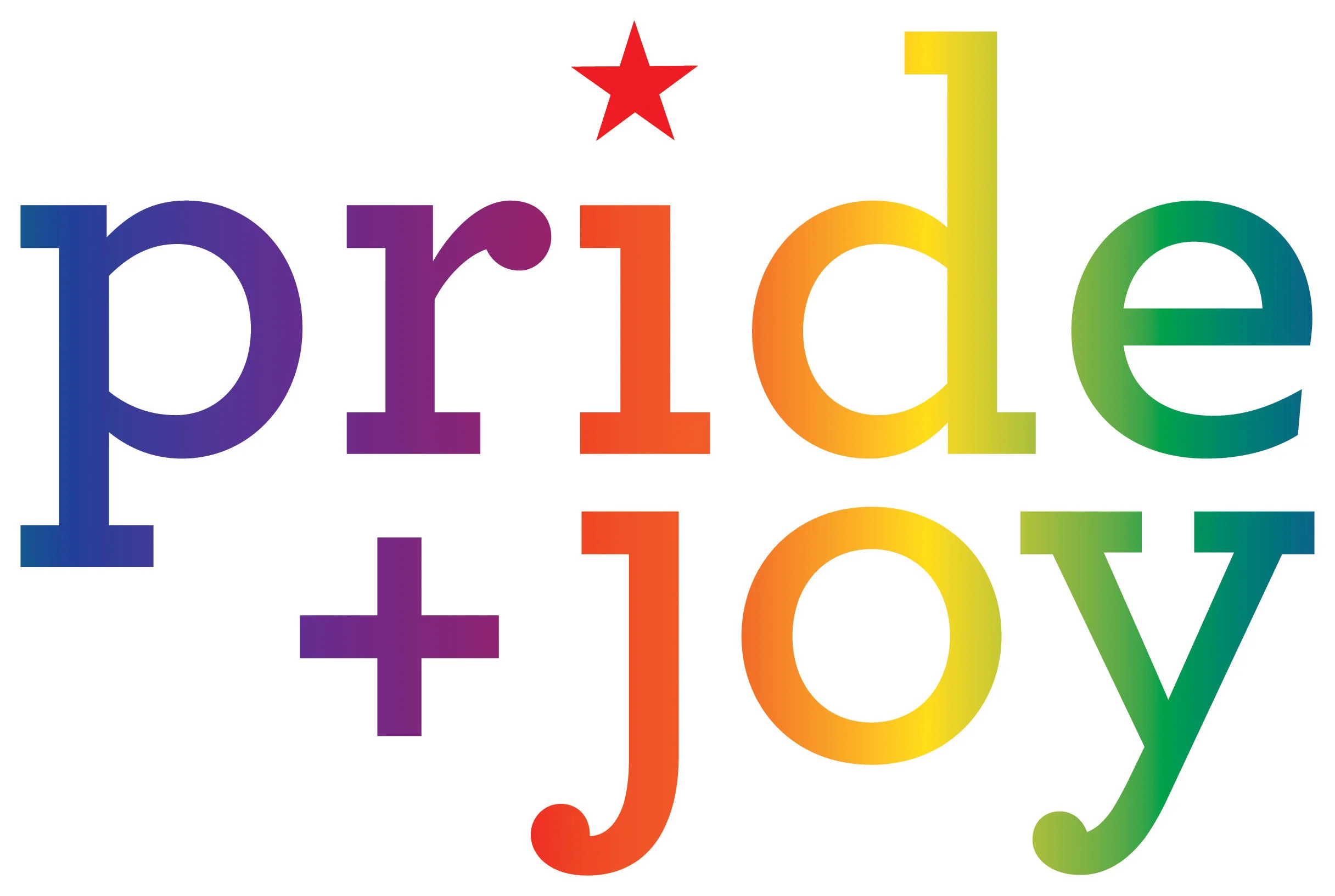Macy's Pride + Joy campaign logo