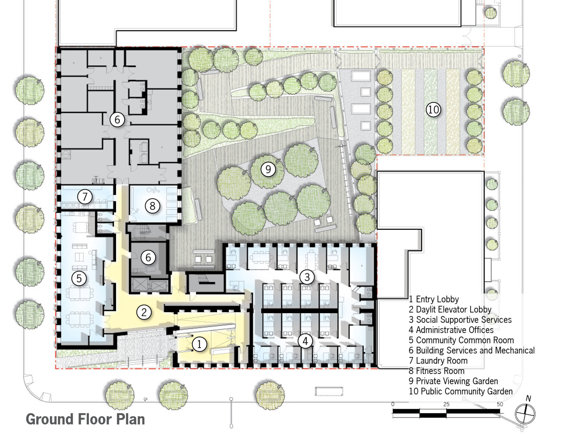 Illustrated Plan | Architectural Plan | Shadow