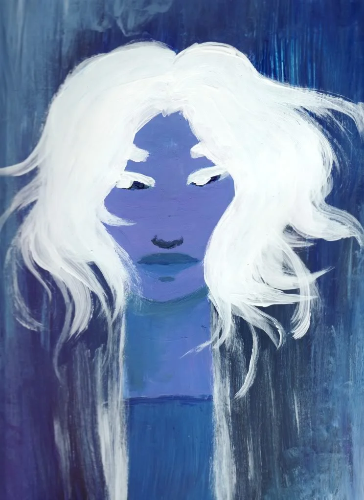 Blue Portrait