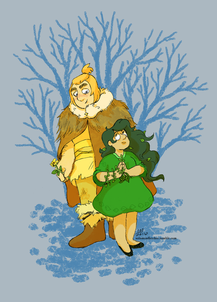 Yellow and Green