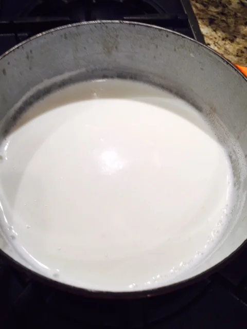 See those tiny bubbles? That's a big YAY! Magic is starting to happen.