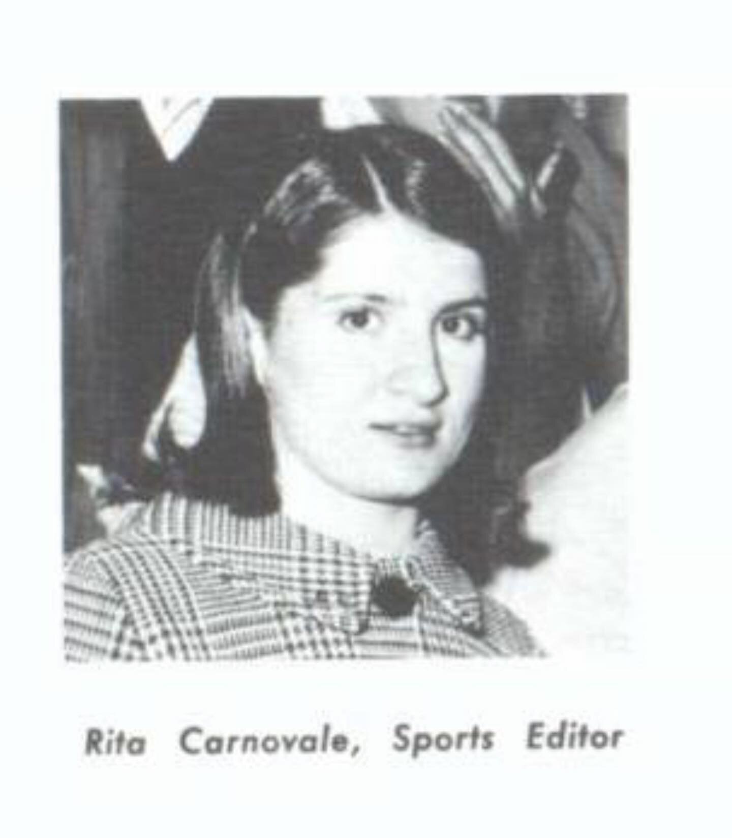 My mother and @disney CEO Bob Iger were co-sports editors of the 1969 Spindrift, the Oceanside High School yearbook (also my HS). Two titans. And this Britt guy I don&rsquo;t know who that is. Or why my mother didn&rsquo;t want to hang off the fence 