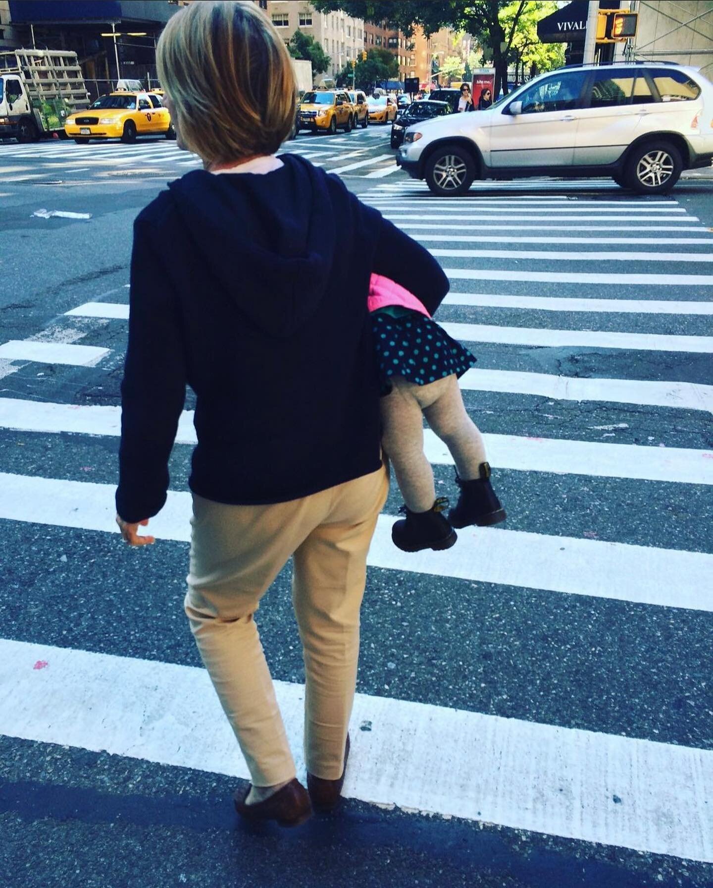 Another great picture of my mom, posted by my sister @llzavell - that&rsquo;s my niece Zoe she is schlepping. Also Mom&rsquo;s hair looks really good. #missyou #mothersday #mother #grandmother