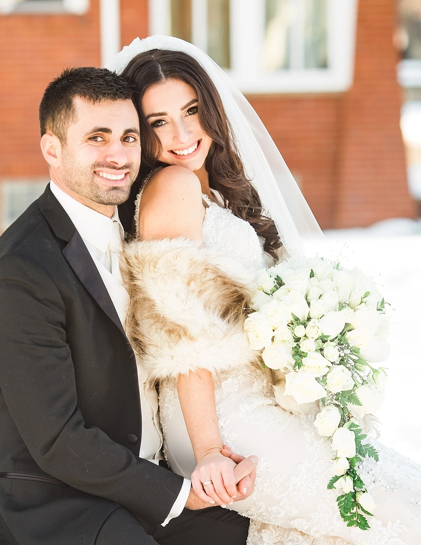 Youngstown Ohio Winter Wedding at Stambaugh Auditorium