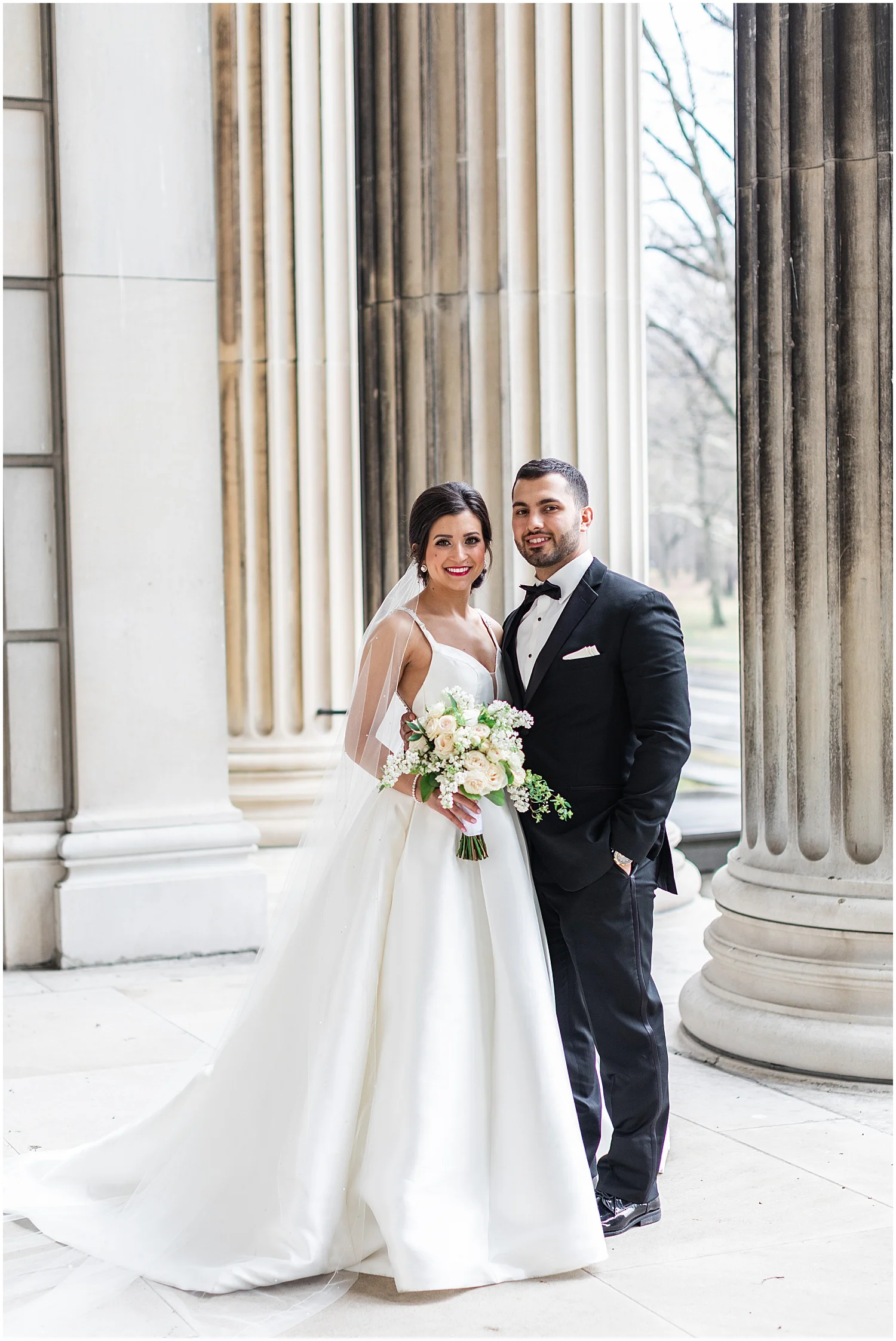 Spring Wedding at Stambaugh Auditorium in Youngstown, Ohio | Youngstown Ohio Wedding Photographer Lindsey Ramdin