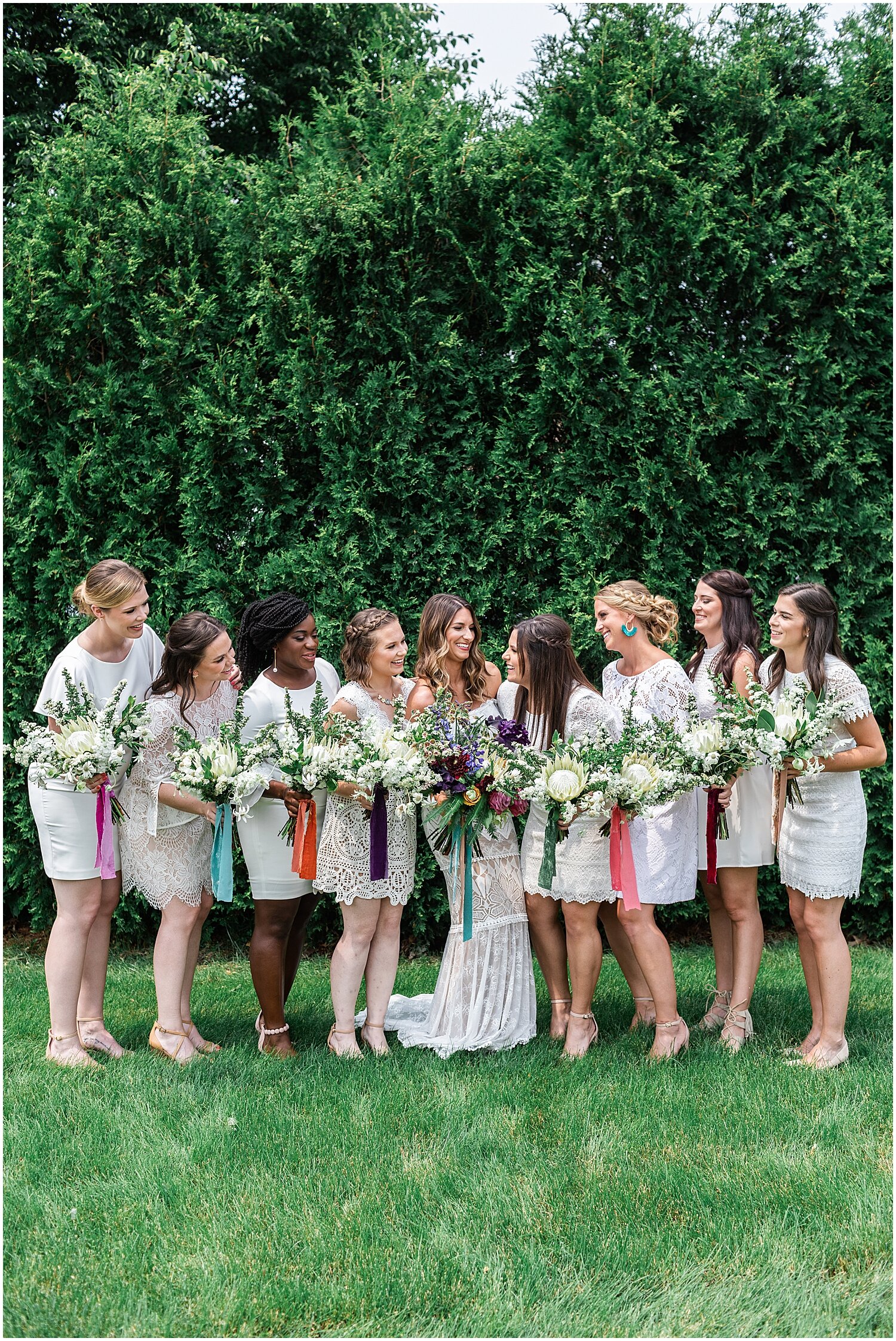 Bohemian Dream Tented Wedding by wedding planners A Charming Fete and cleveland wedding photographer Lindsey Ramdin