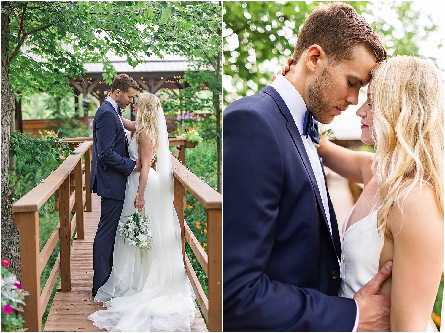 Summer Wedding at Meadow Ridge Events by Cleveland wedding photographer Lindsey Ramdin