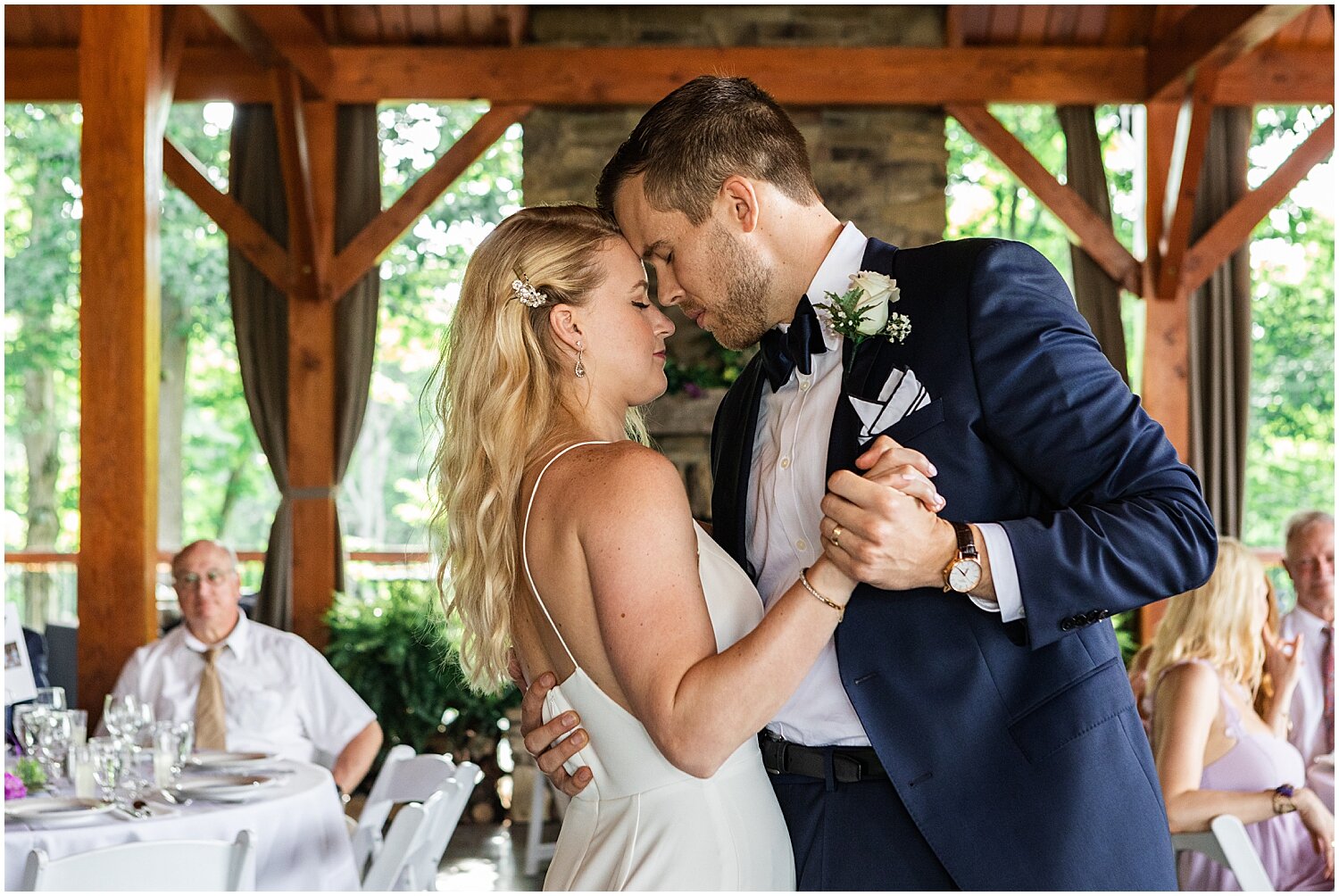Summer Wedding at Meadow Ridge Events by Cleveland wedding photographer Lindsey Ramdin