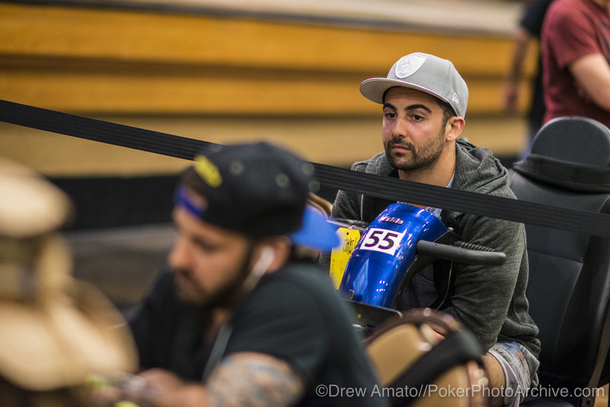 Aaron Massey watches his brother Ralph Massey_2017 WSOP_EV010_Day 3_Amato_DA68117.jpg