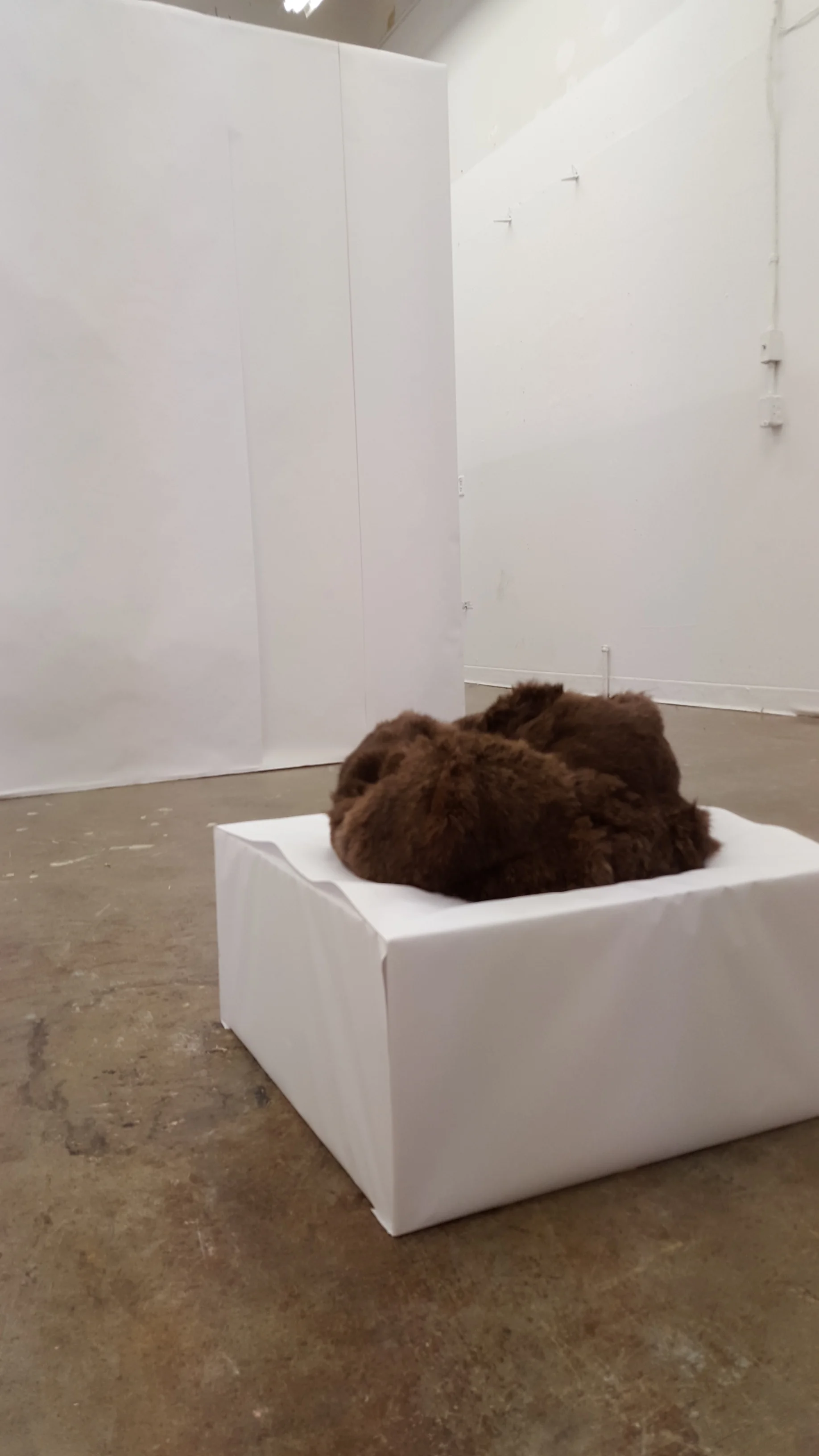 These two simple physical sculptures seem to freeze time in a moment that is usually lost. The moment when one first realizes one desires something, and the moment of letting go, or of doing something for the last time. The two pieces are quite open ended, yet conjure similar feelings for many viewers.