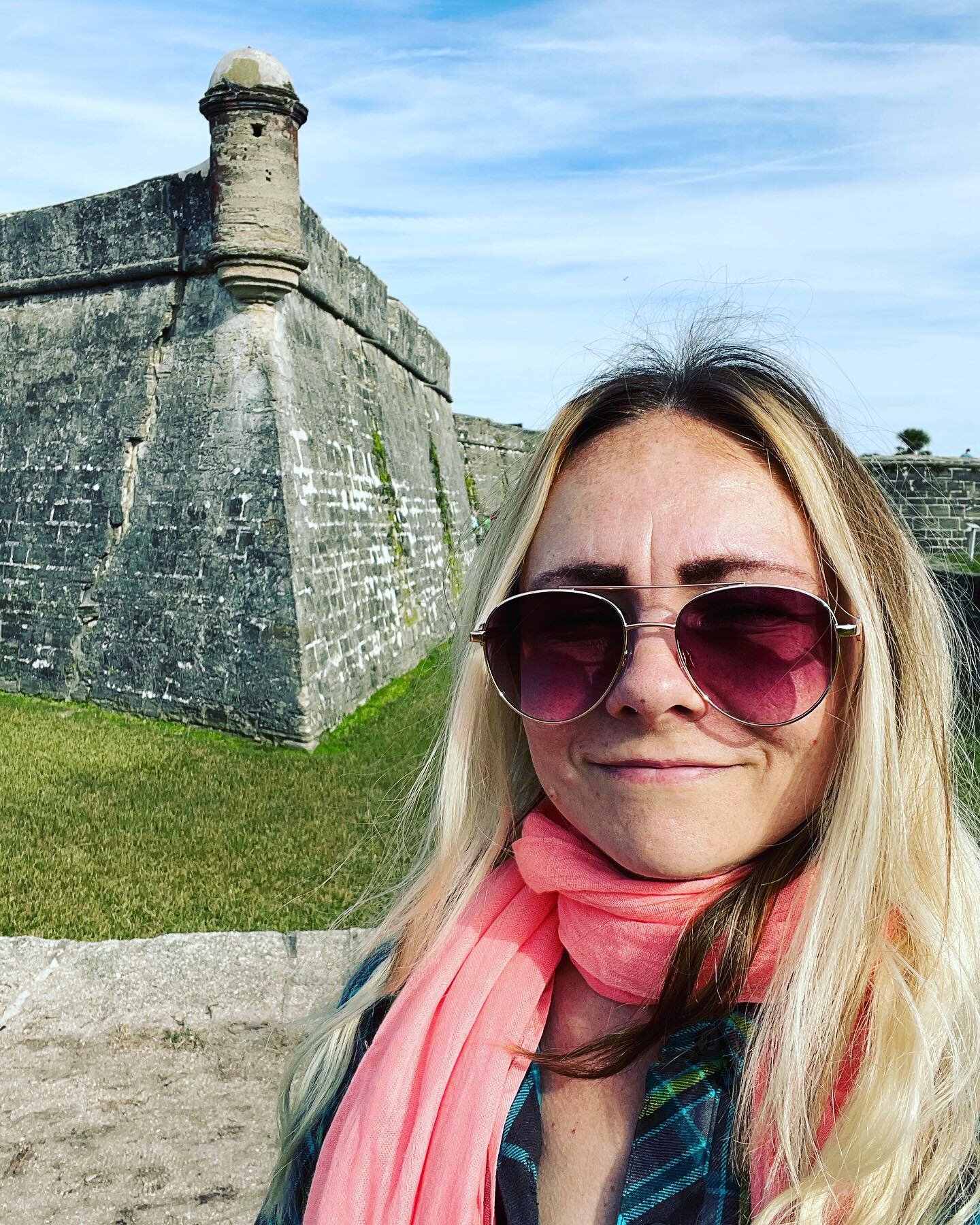 Rocking it in St Augustine.  So inspired by the history, legends, ghosts and beauty of this place. #filmmakerlife #staugustine