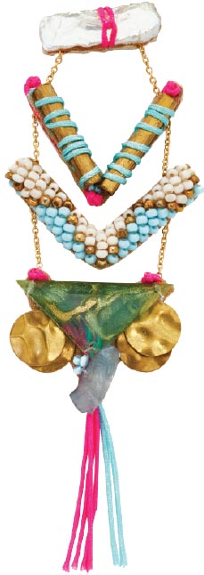 Lavina earrings, Deepa Gurnani<br> (deepagurnani.com)
