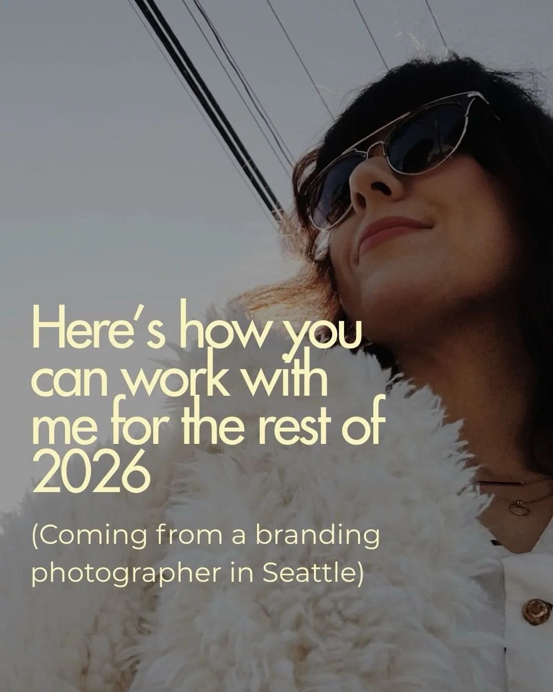 A menu, if you will. Rae a look around and let me know what resonates with you. I here for the dm chats ladies! 

#seattlebrandingphotographer #creativeheadshots #seattlebrand