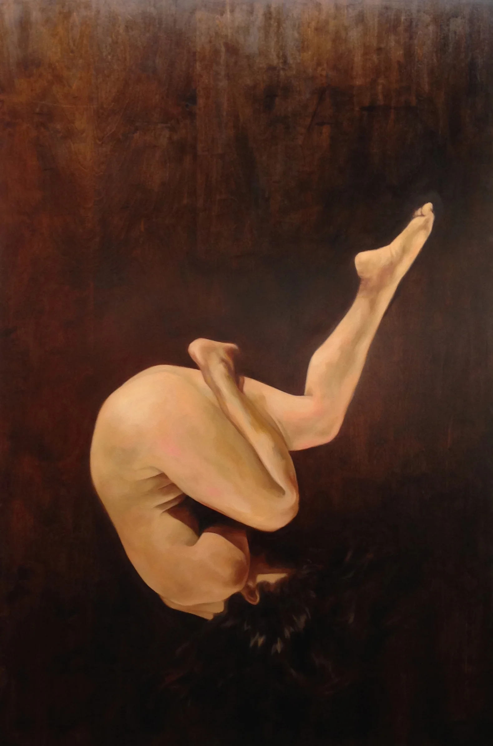 Shahwar I, 72x48", Oil on Birch, 2016