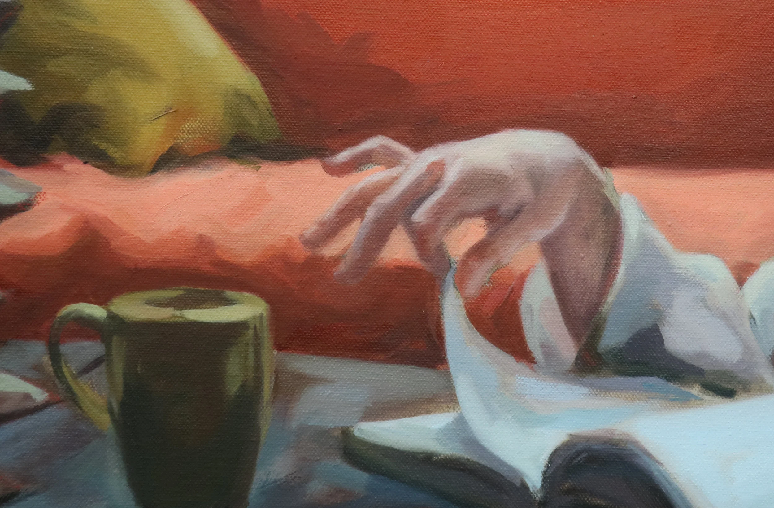 Higher Self (Detail), 2019 Oil on Canvas, 30x40”