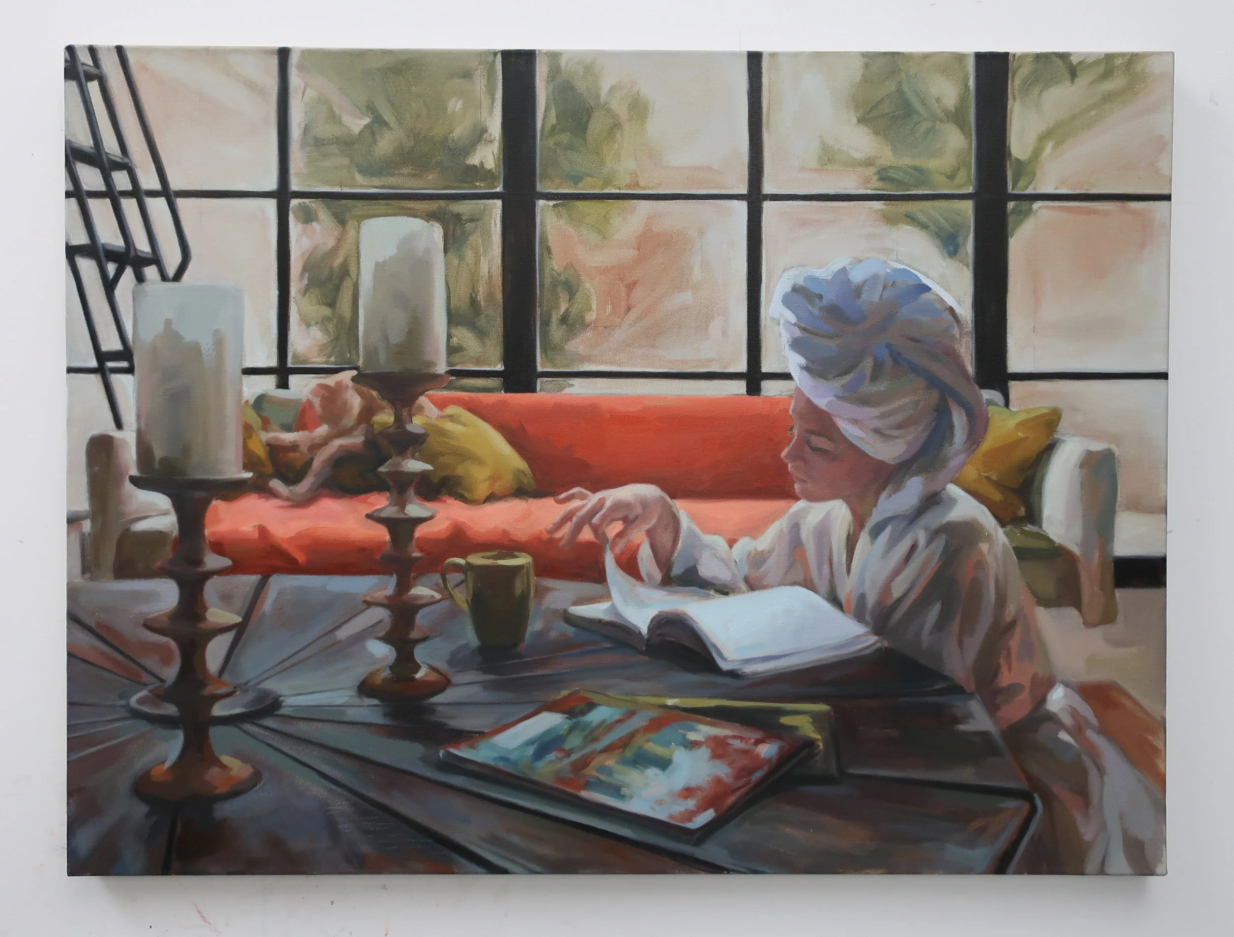 Higher Self, 2019, Oil on Canvas, 30x40”