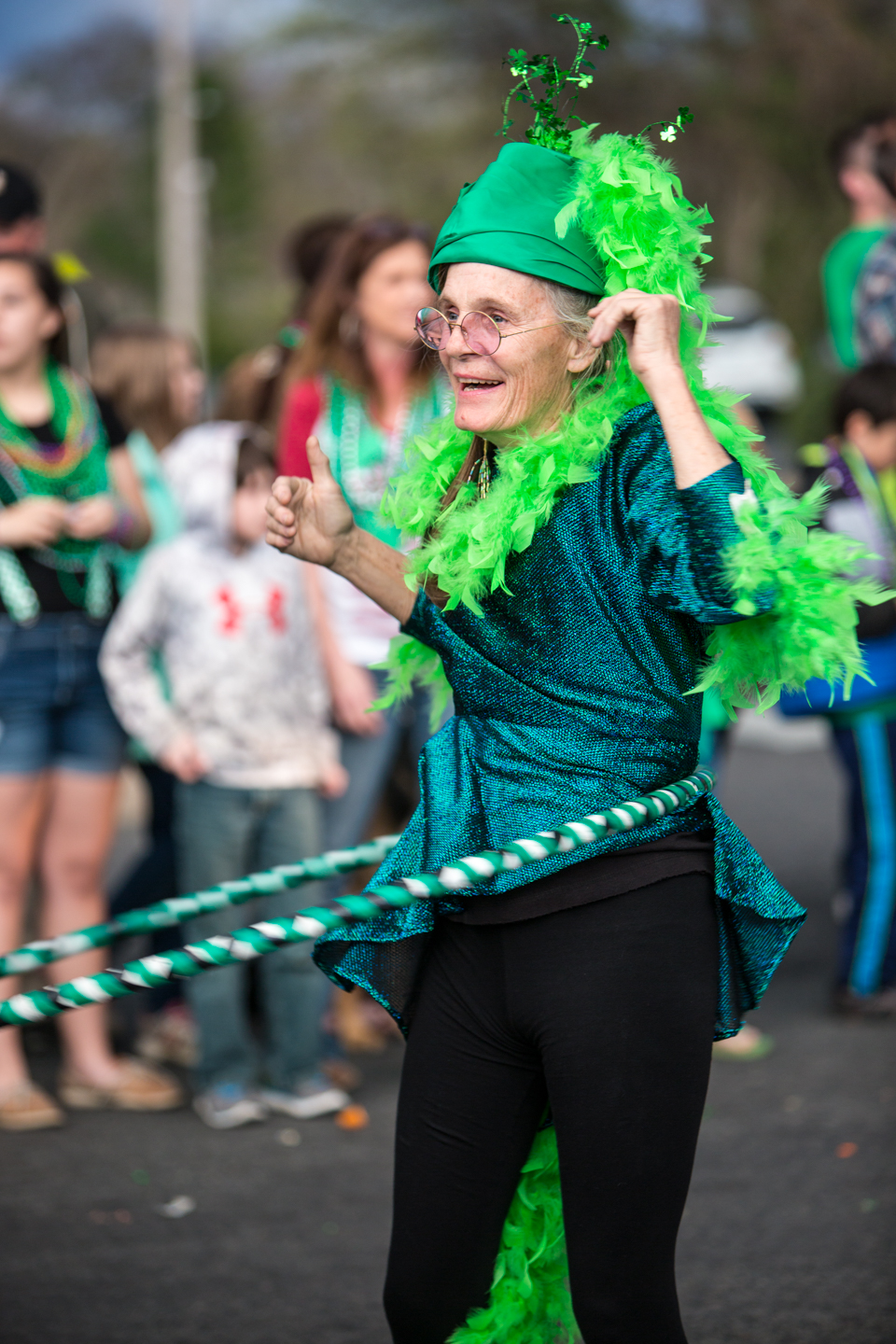 Hula Hoopin' Granny