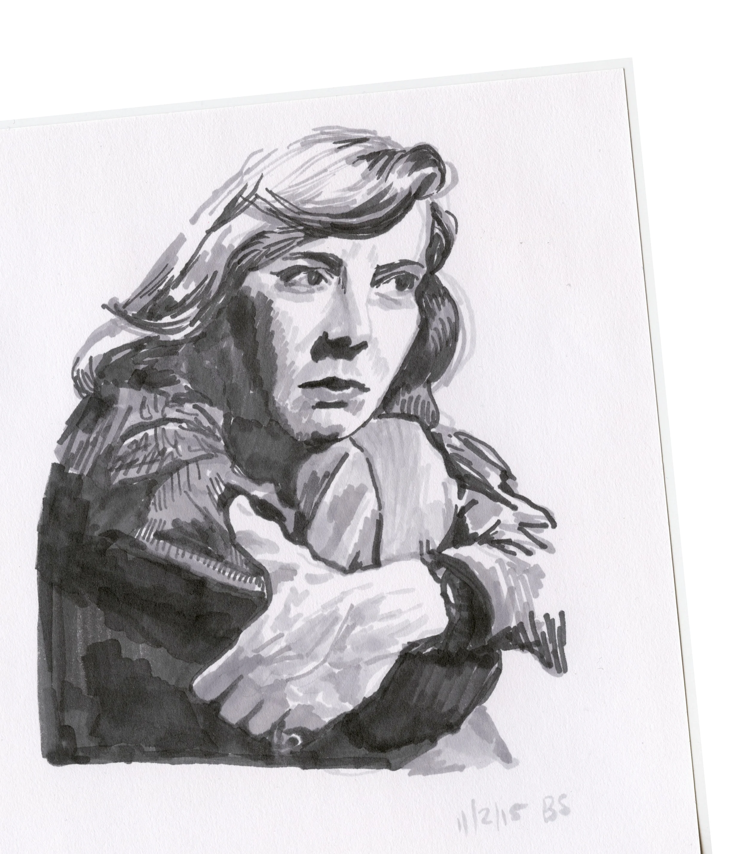 Patricia Highsmith Study 2, 2015