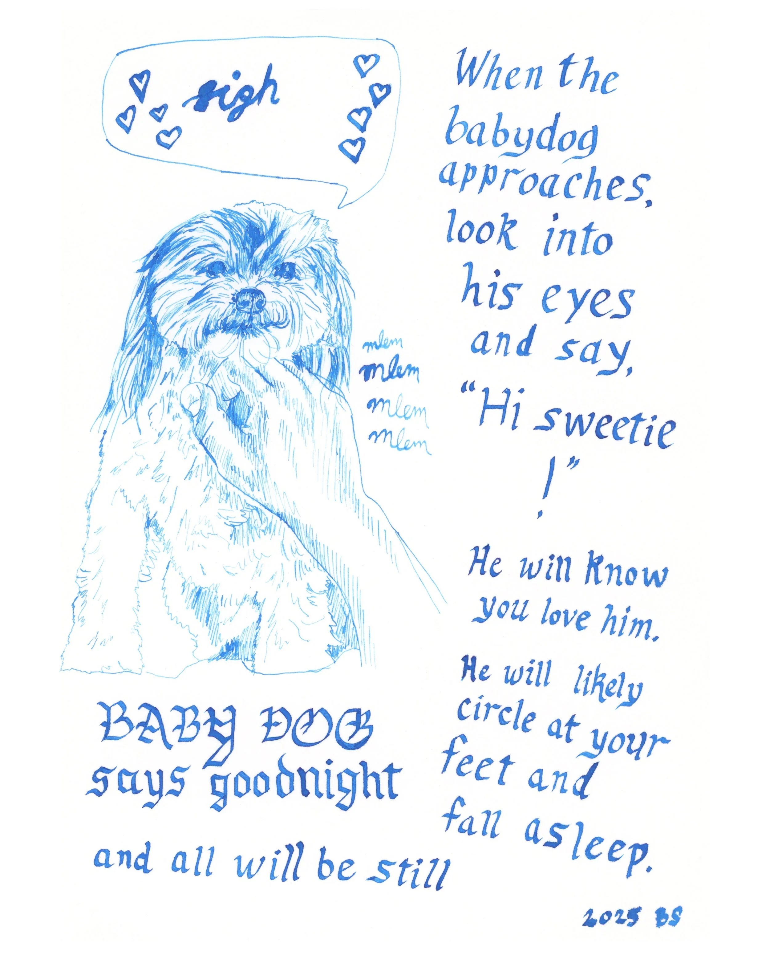 Babydog says goodnight 8x10.jpg