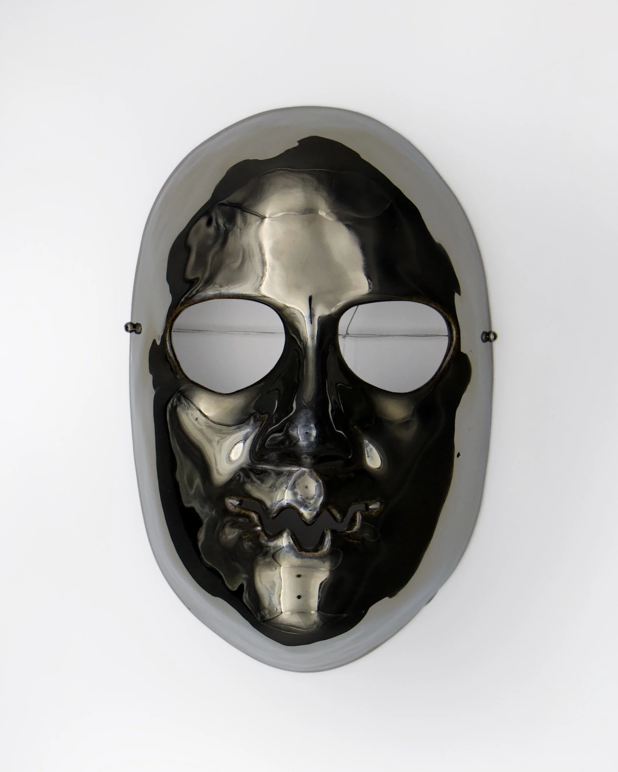   Mask   2025  Ceramic and glaze 