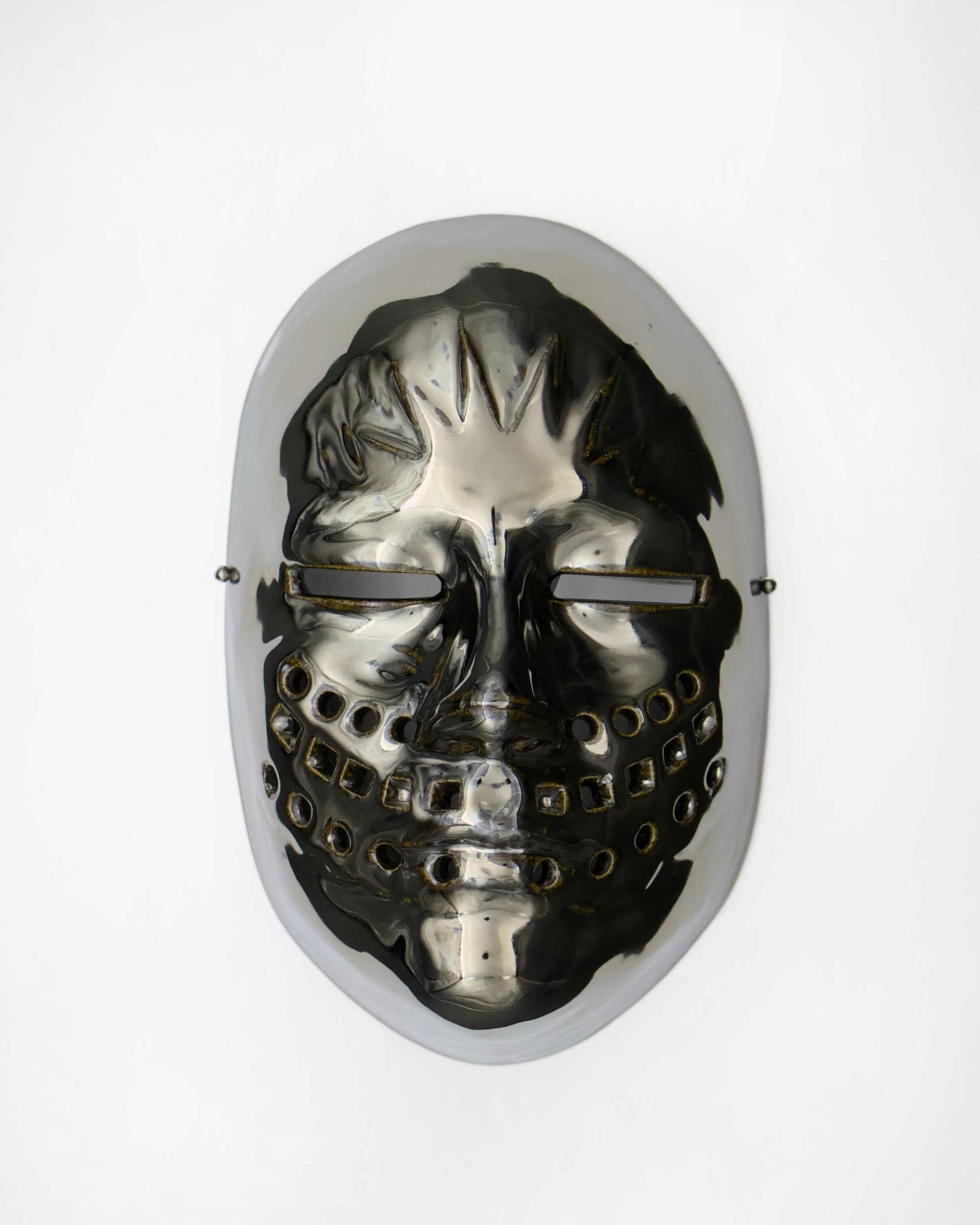   Mask   2025  Ceramic and glaze 