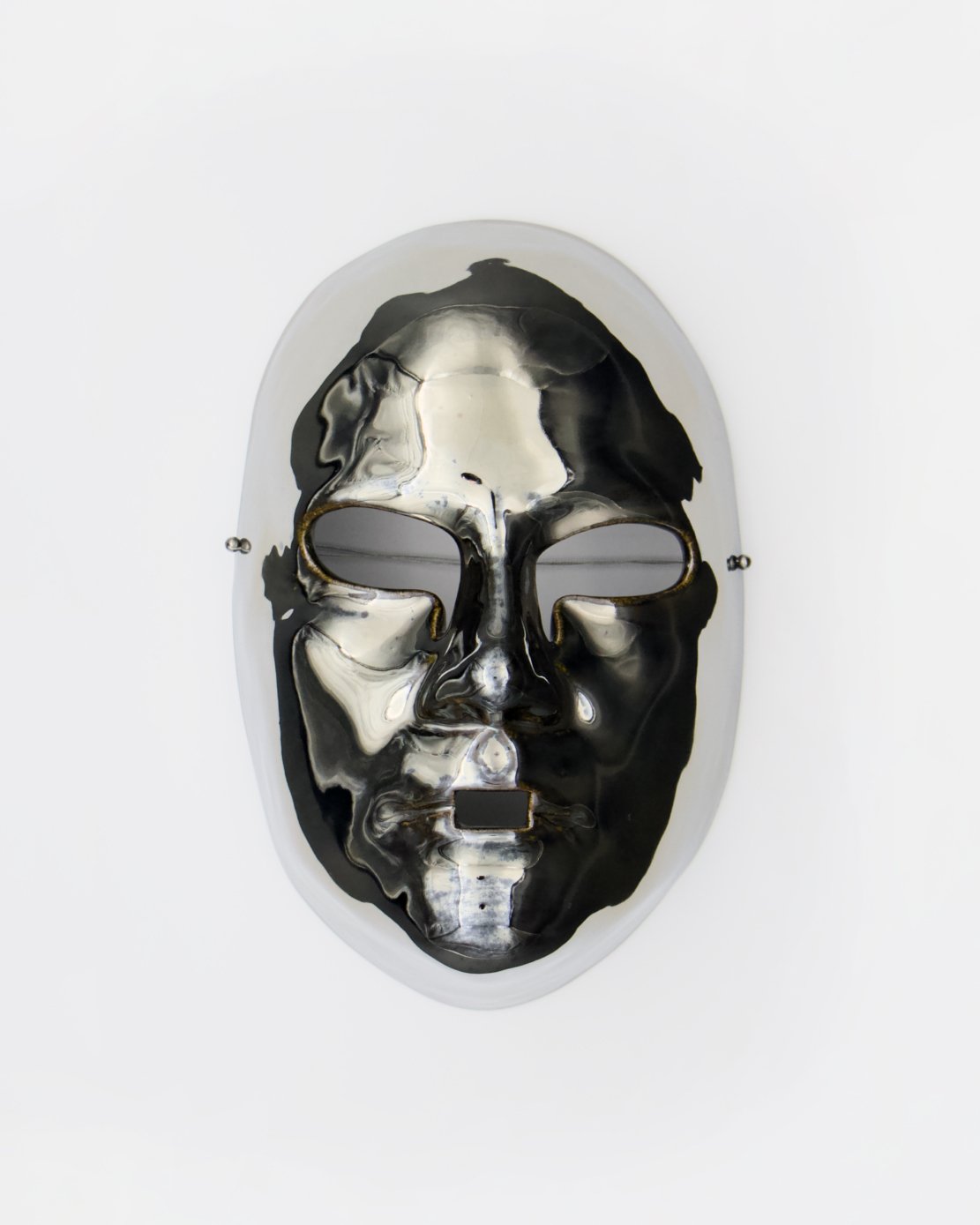   Mask   2025  Ceramic and glaze  8” x 5” x 3” 