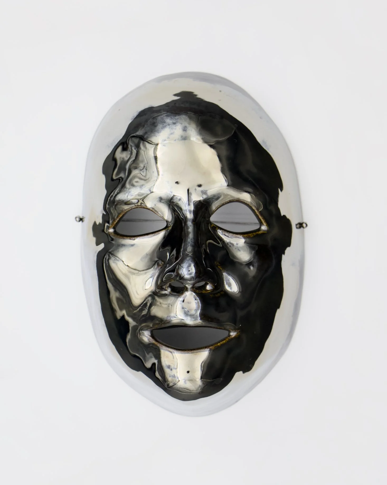   Mask   2025  Ceramic and glaze  8” x 5” x 3” 