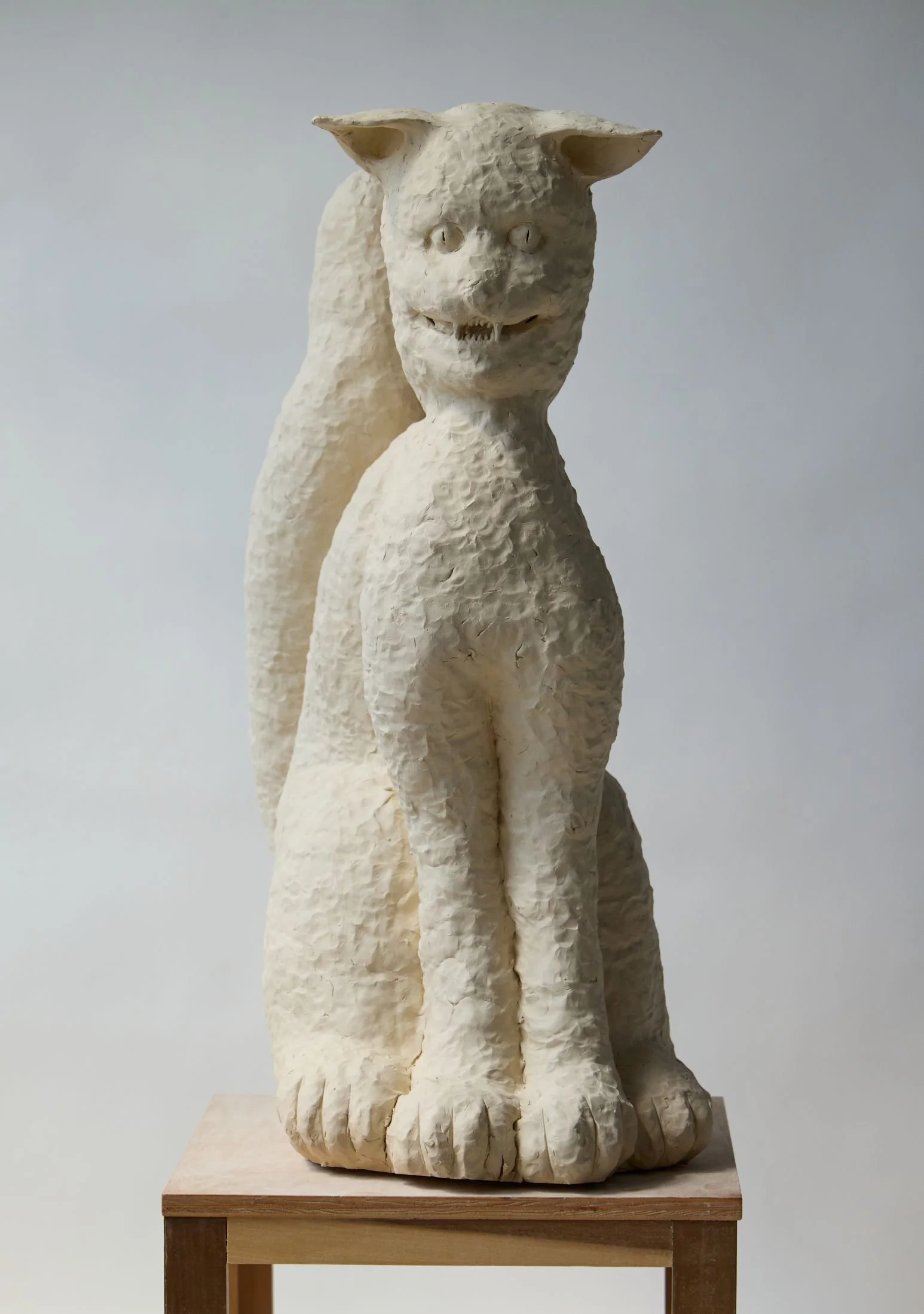   Cat-Goyle   2026  Ceramic  35 x 22 x 15" 