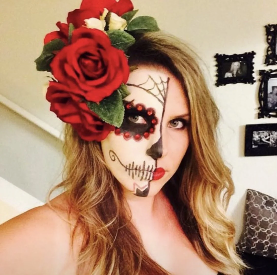 Sugar skull makeup.JPG