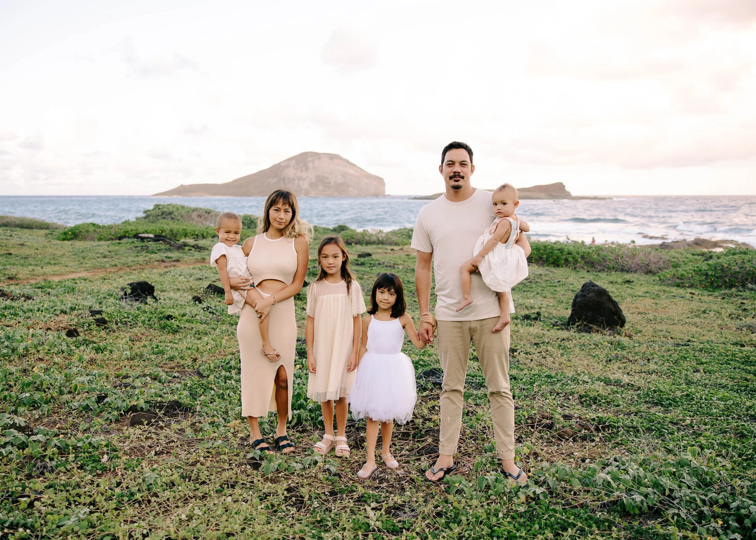The Kemas Holiday Family Photos in East Oahu by Hawaii Family Photographer Desiree Leilani