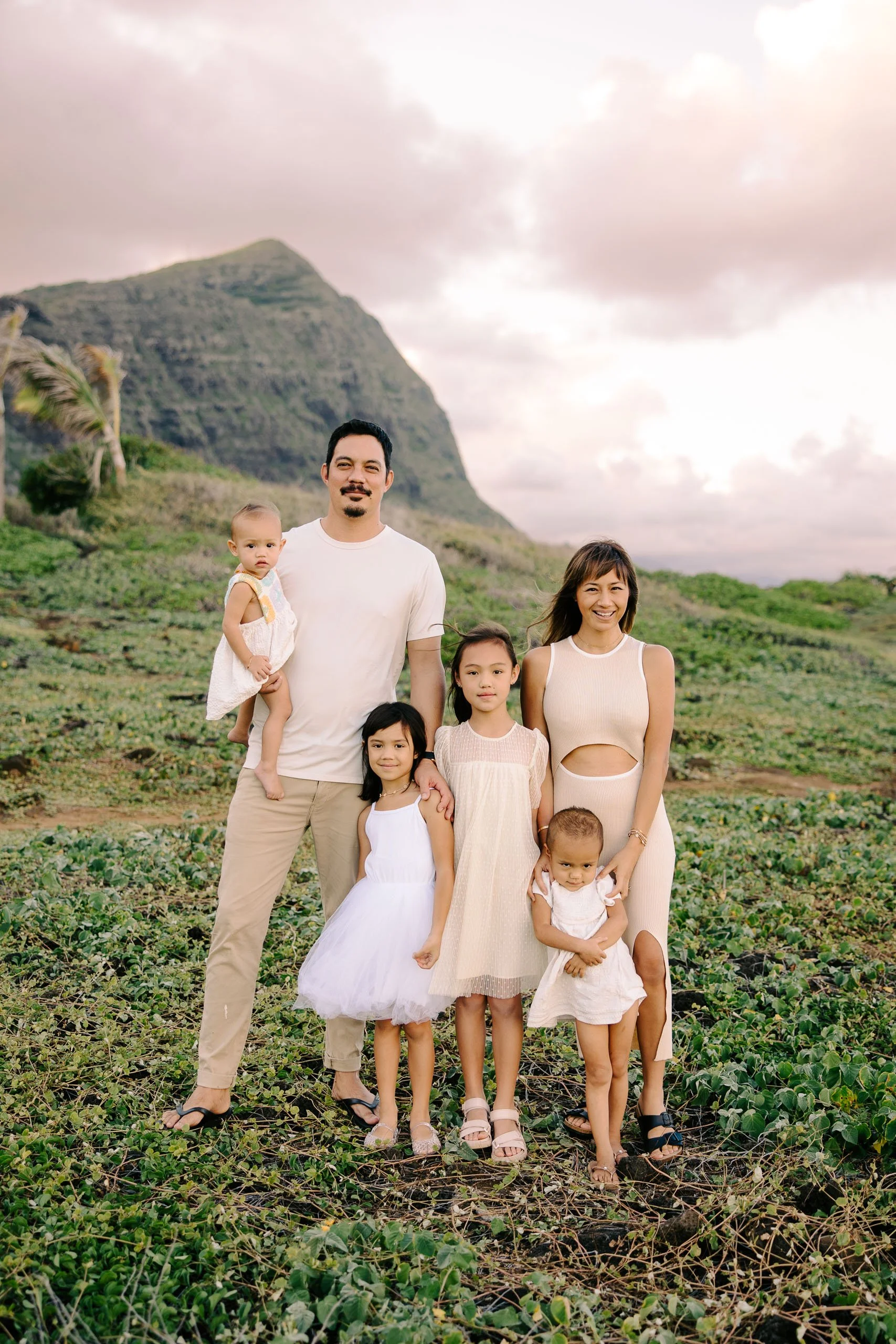 The Kemas Holiday Family Photos in East Oahu by Hawaii Family Photographer Desiree Leilani