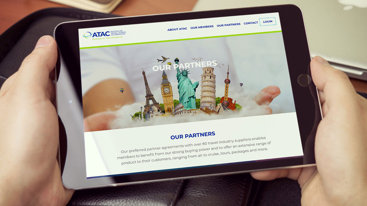 ATAC360 web design