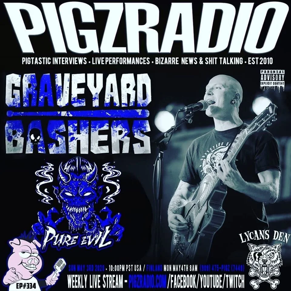 EP#334 Pigzradio going to Finland, Chatting with Panu from the GRAVEYARD BASHERS