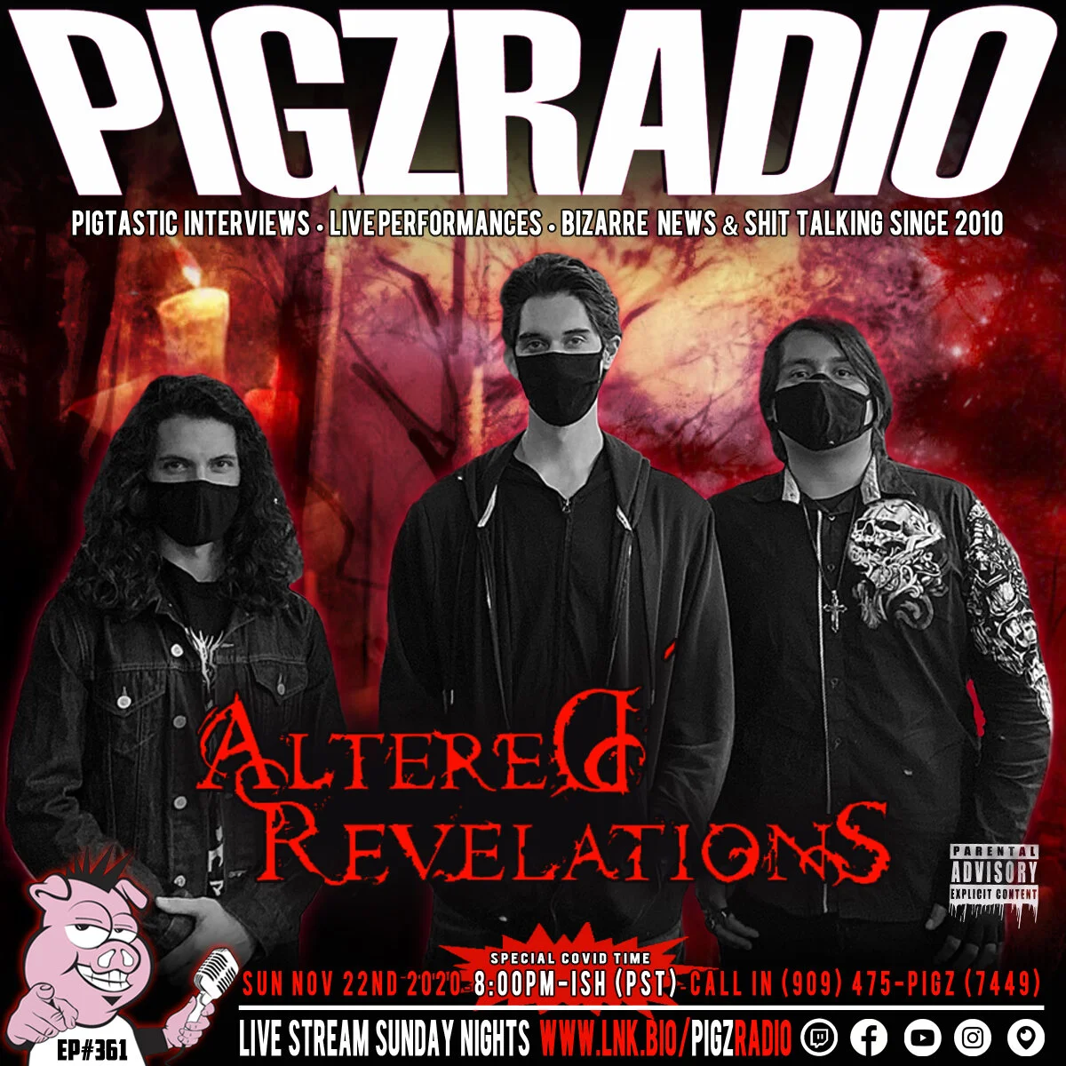 EP#361 with music guest Altered Revelations