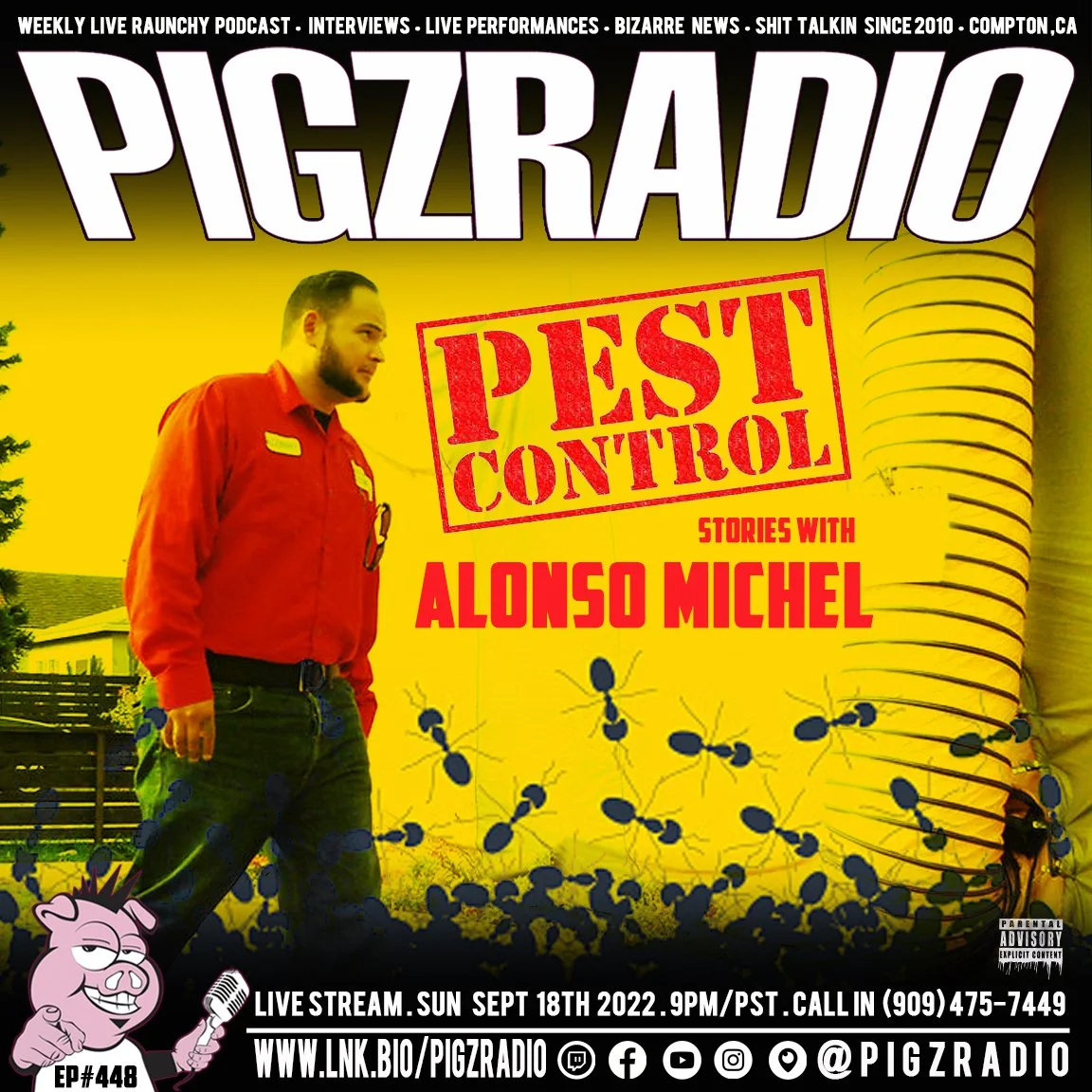 EP#448 Pest Control Stories with Alonso Michel