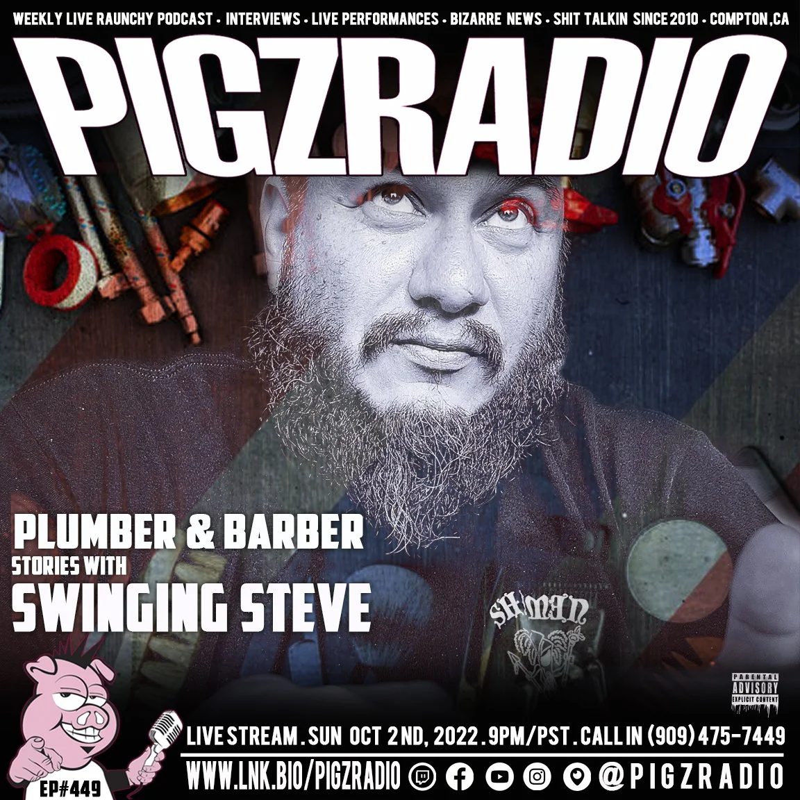 EP#449 Plumber vs Barbers Stories with Swinging Steve