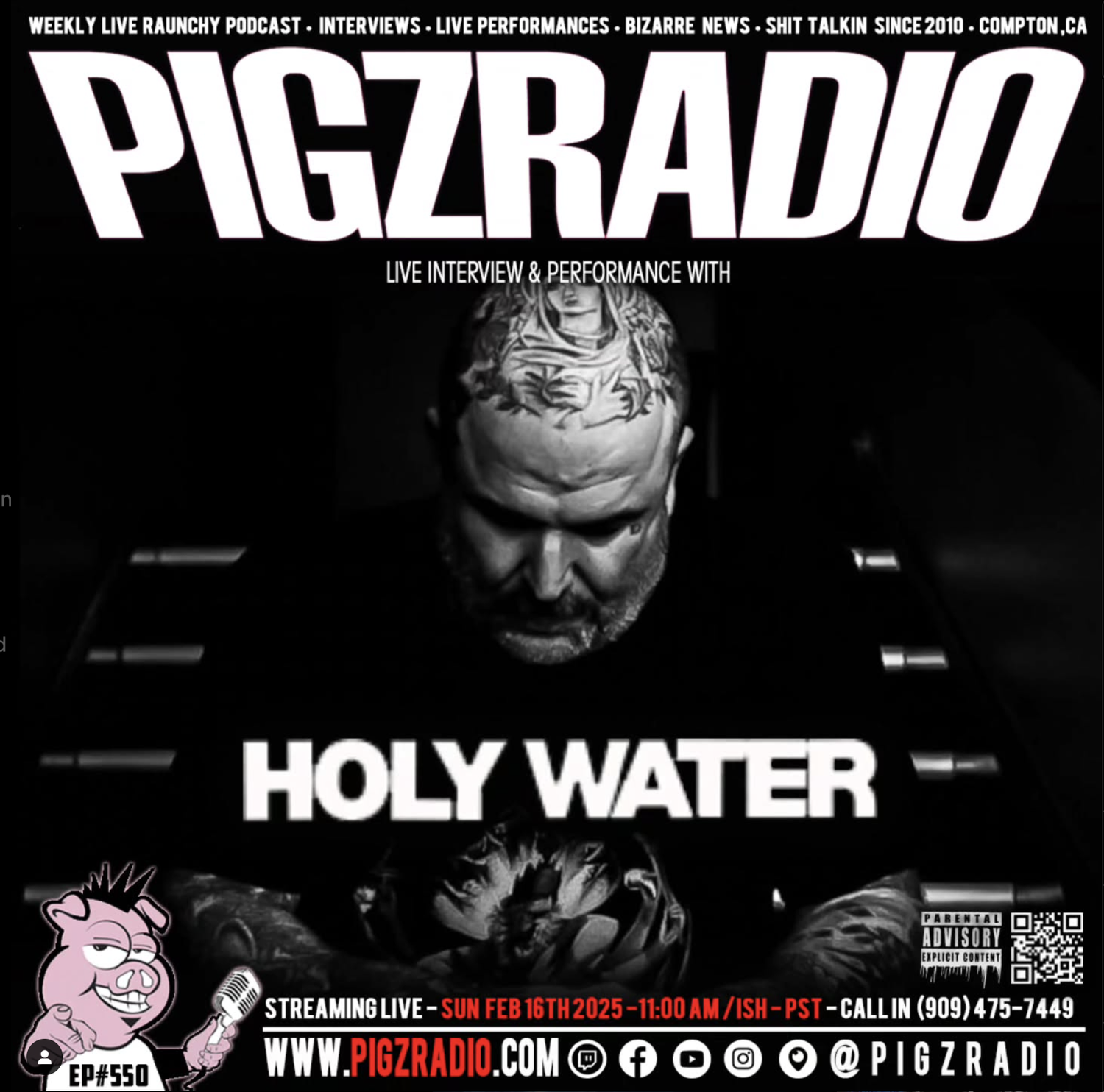EP#550 with HOLY WATER