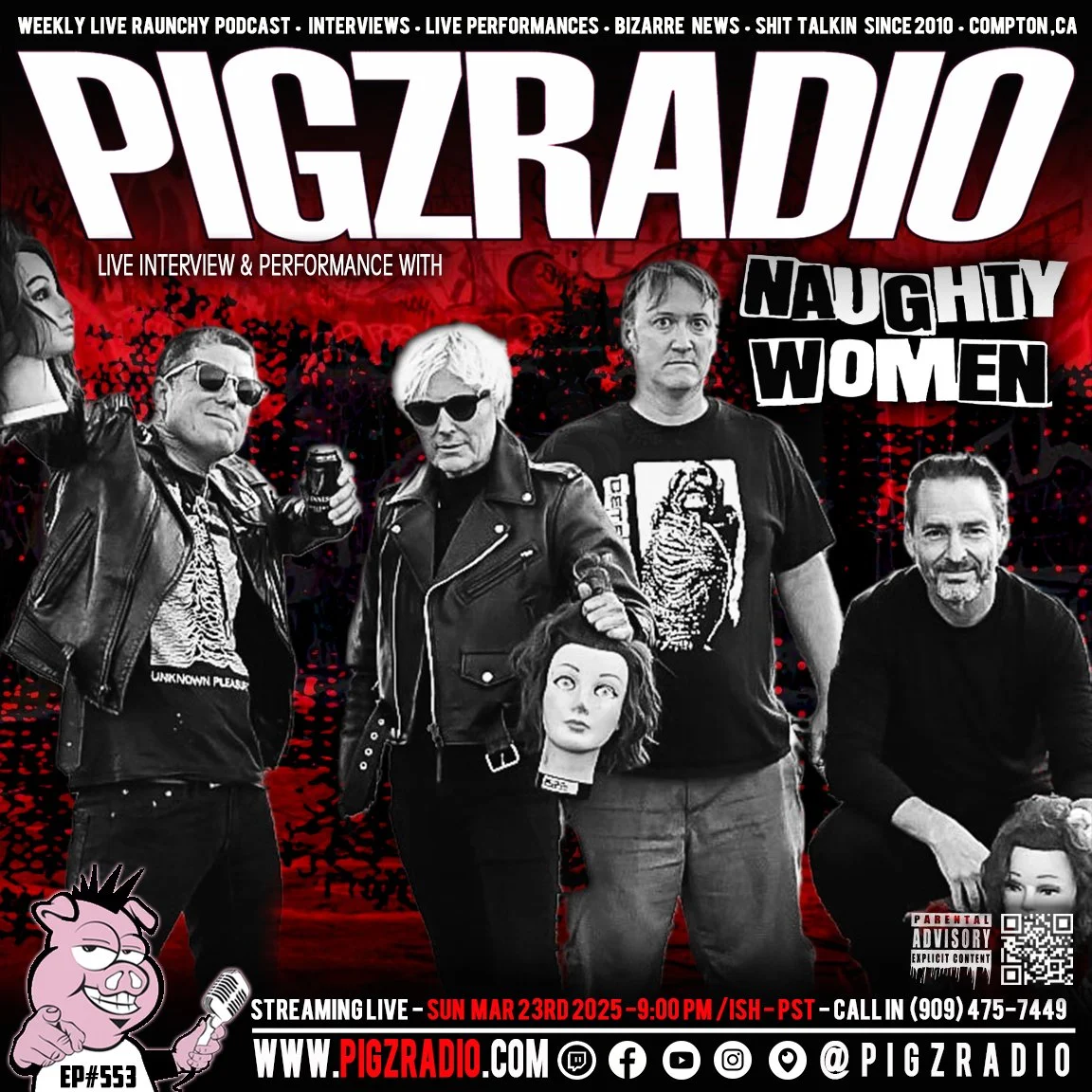 EP#553 with the return of the NAUGHTY WOMEN