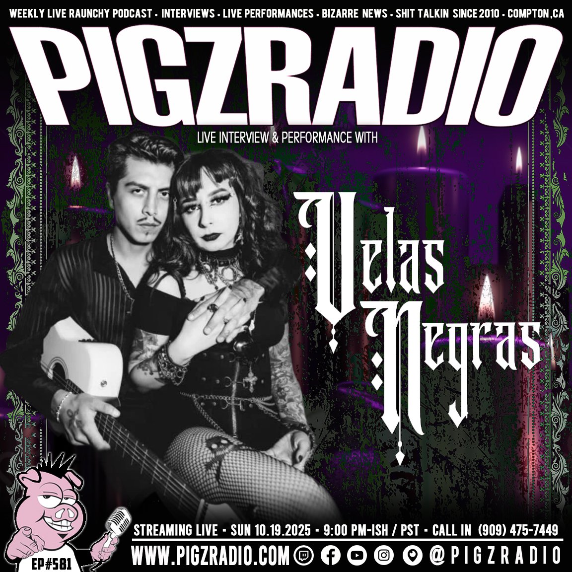 EP#581 with Velas Negras