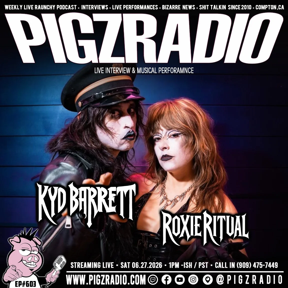 EP#602 with Kyd Barrett &amp; Roxie Ritual