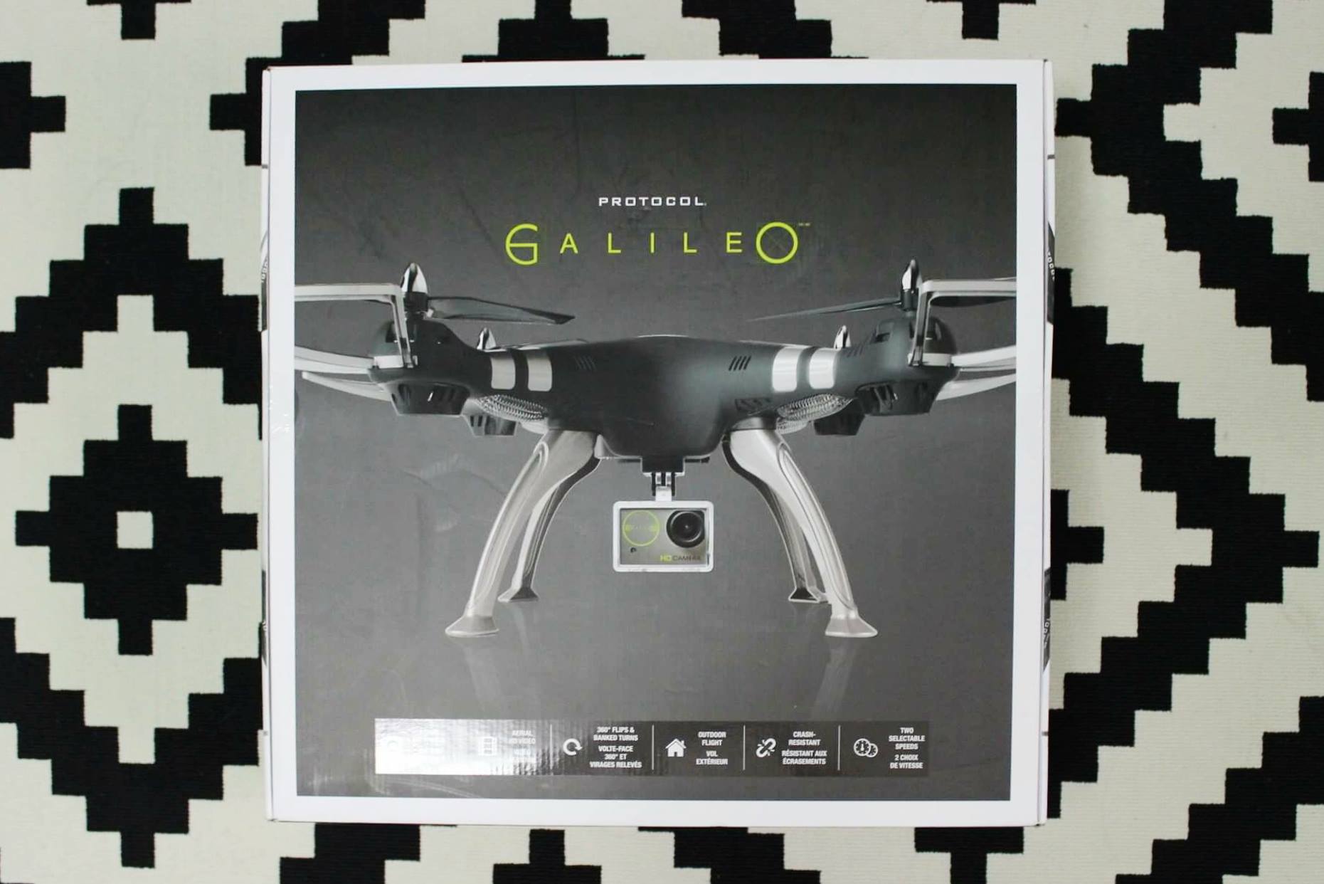 The sick drone we won after it surviving the ride from Waterloo to Vancouver!